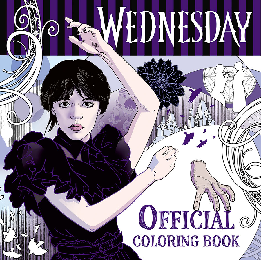 Wednesday Official Coloring Book TP