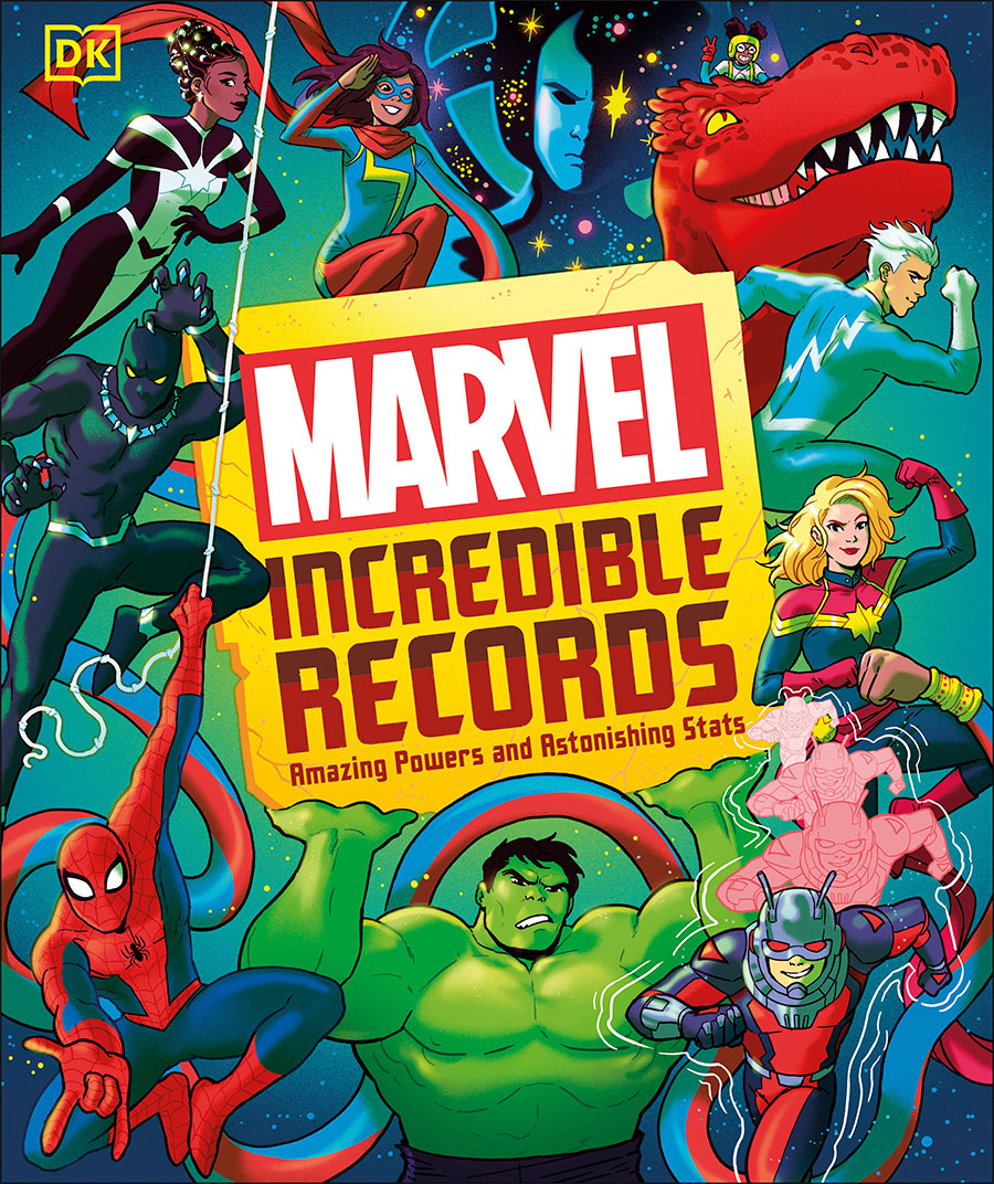Marvel Incredible Records Amazing Powers And Astonishing Stats HC