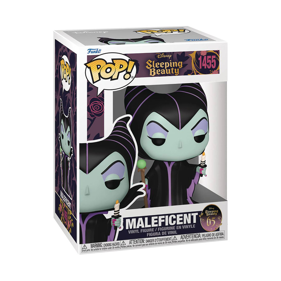 POP Disney Sleeping Beauty 65th Anniversary Maleficent With Candle Vinyl Figure