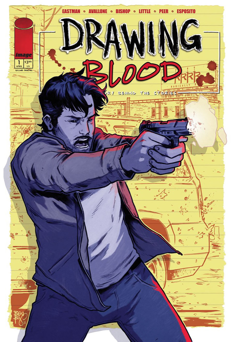 Drawing Blood #1 Cover D 2nd Ptg