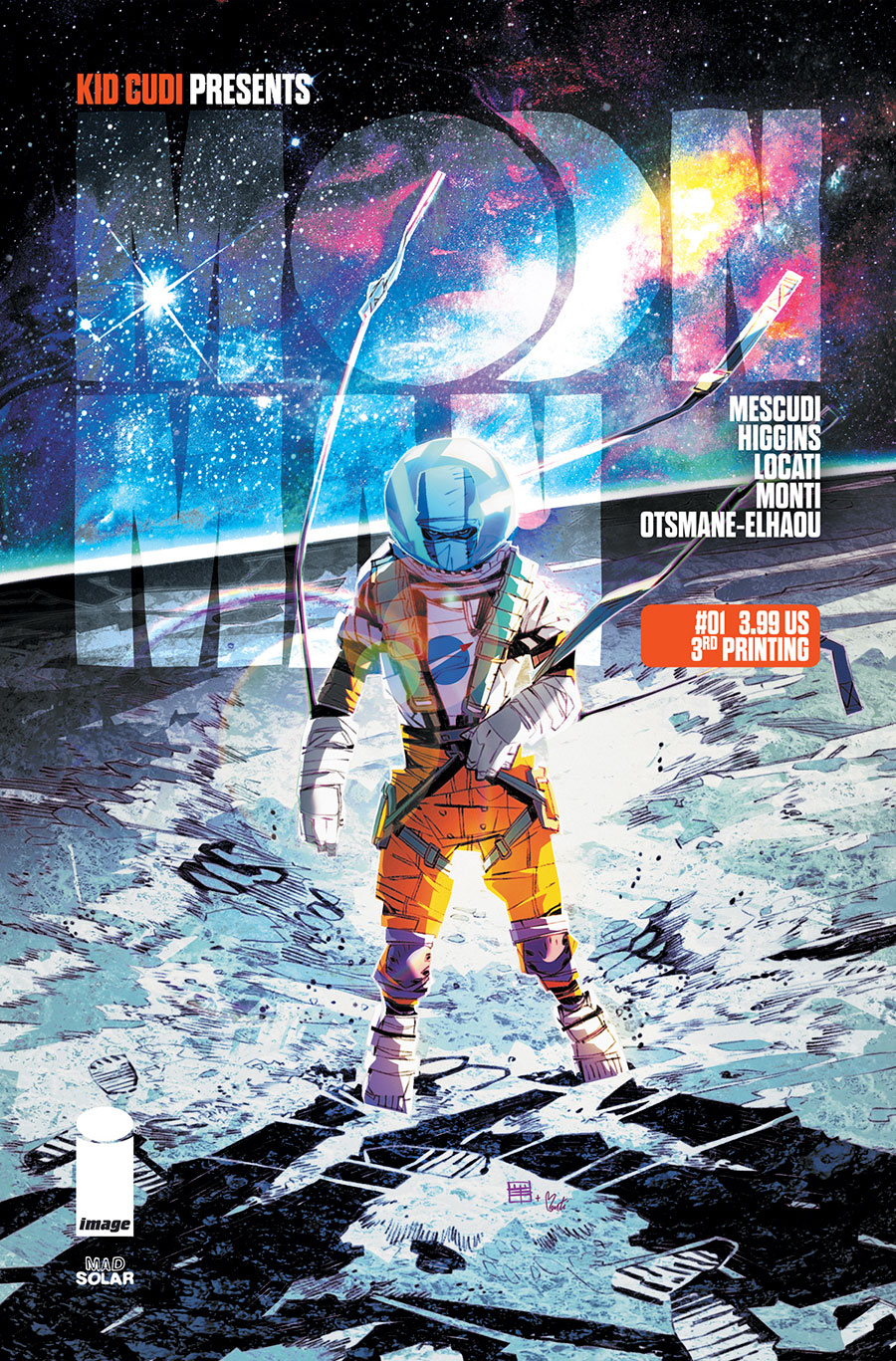 Kid Cudi Presents Moon Man #1 Cover I 3rd Ptg