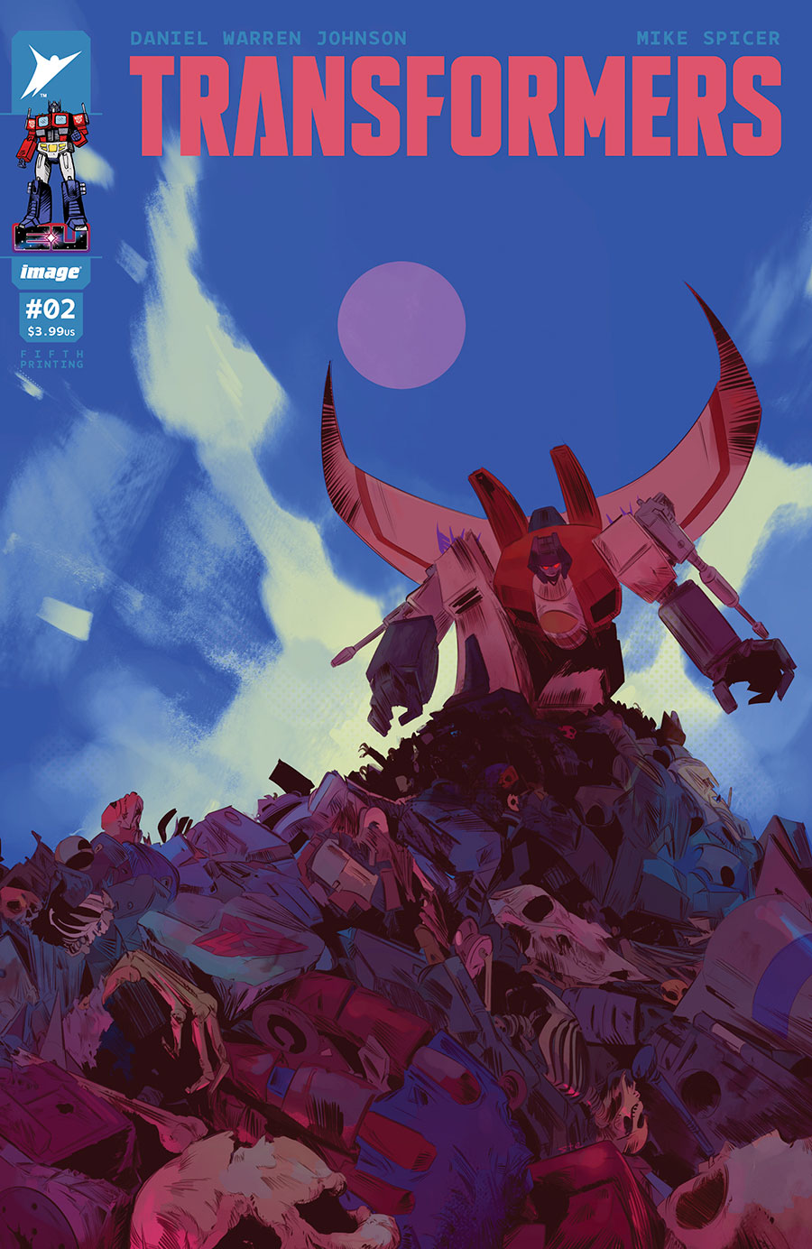 Transformers Vol 5 #2 Cover K 5th Ptg