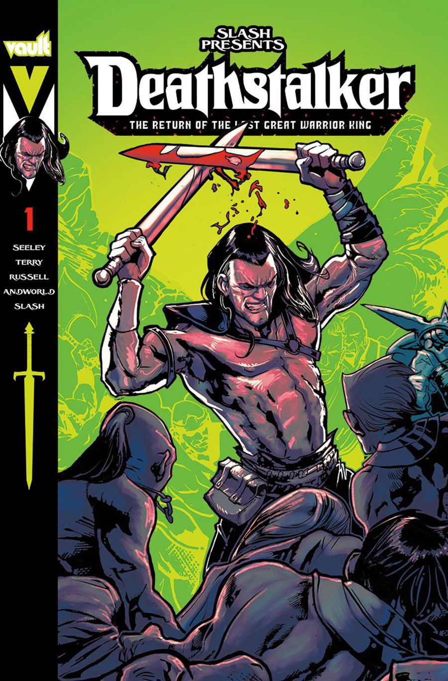 Slash Presents Deathstalker The Return Of The Last Great Warrior King #1 Cover I 2nd Ptg