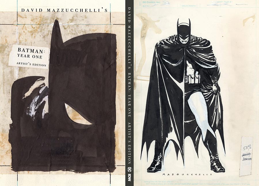 David Mazzucchellis Batman Year One Artists Edition HC