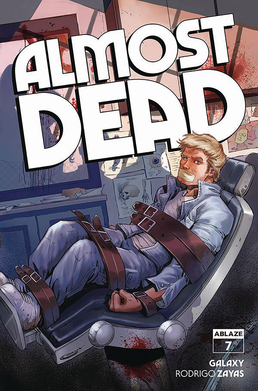 Almost Dead #7 Cover B Variant Shajad Shah Cover