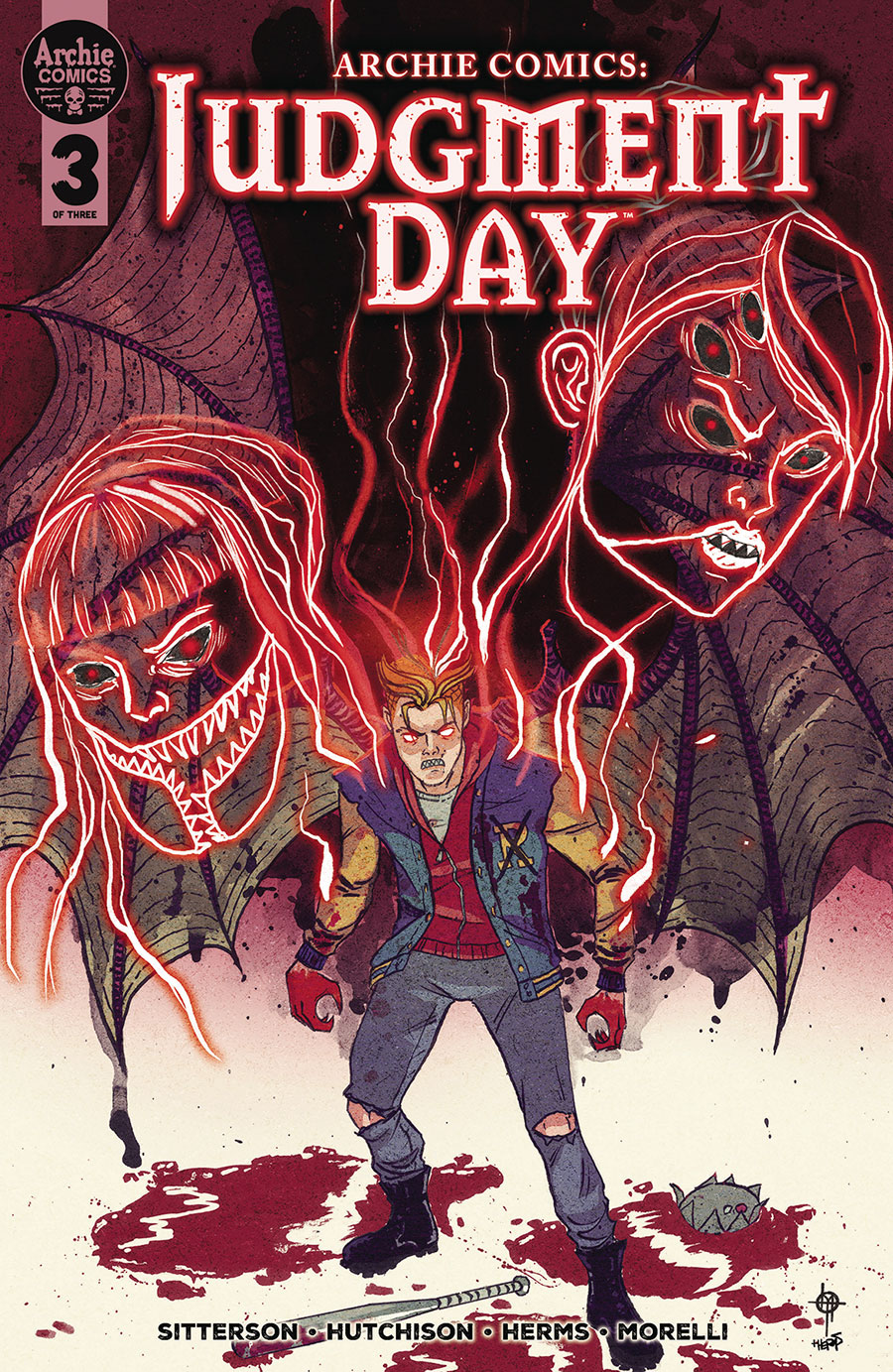 Archie Comics Judgment Day #3 Cover A Regular Megan Hutchison & Matt Herms Cover