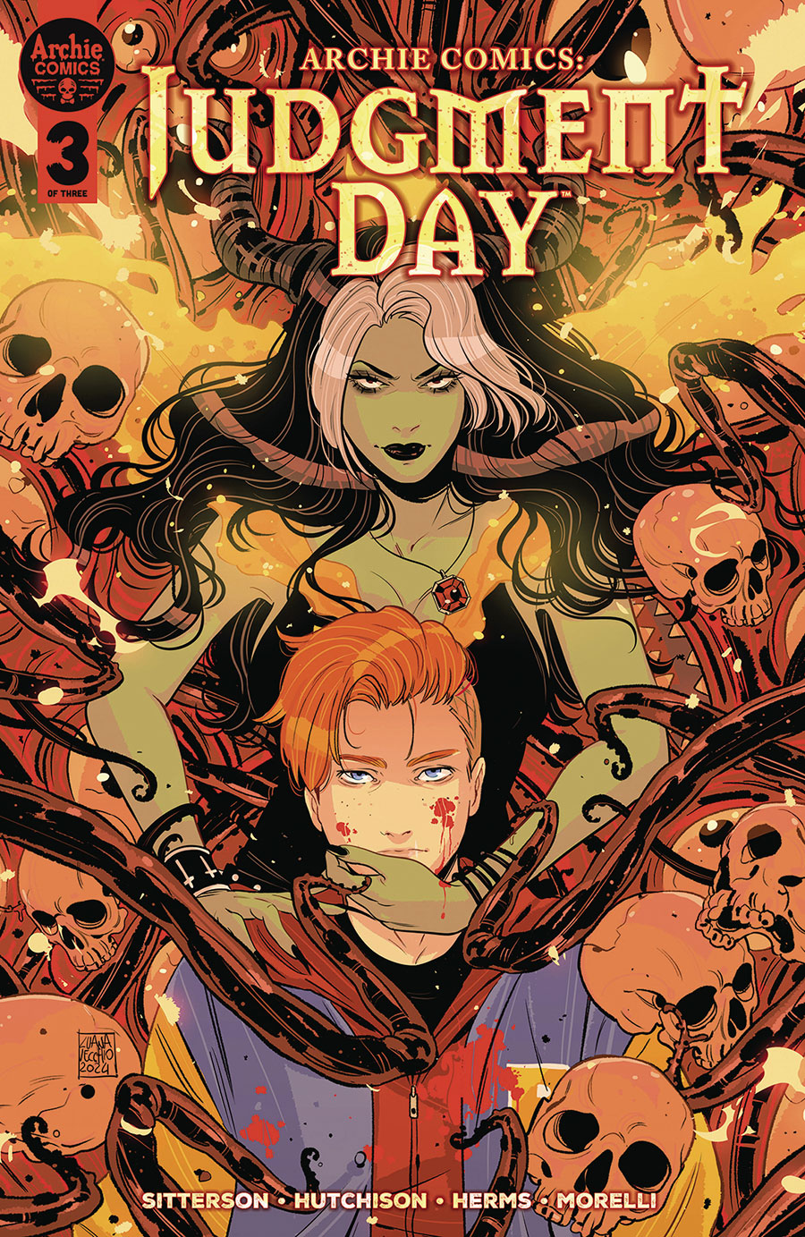 Archie Comics Judgment Day #3 Cover D Variant Luana Vecchio Cover