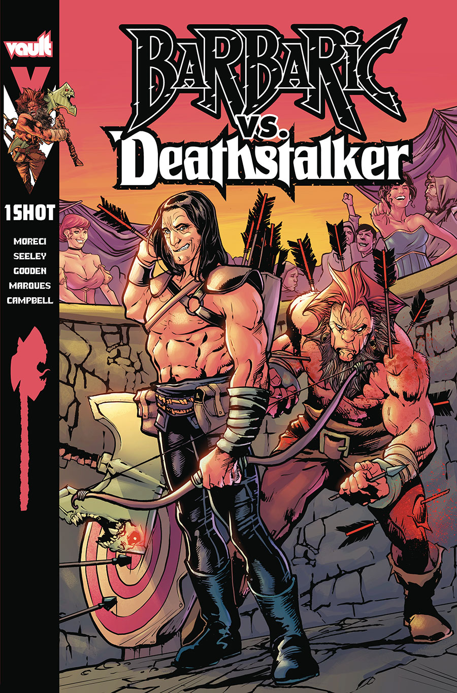 Barbaric vs Deathstalker #1 (One Shot) Cover A Regular Nathan Gooden Cover