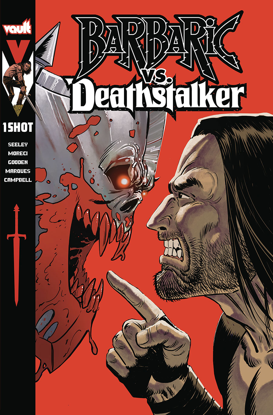 Barbaric vs Deathstalker #1 (One Shot) Cover B Variant Jim Terry Premium Cover