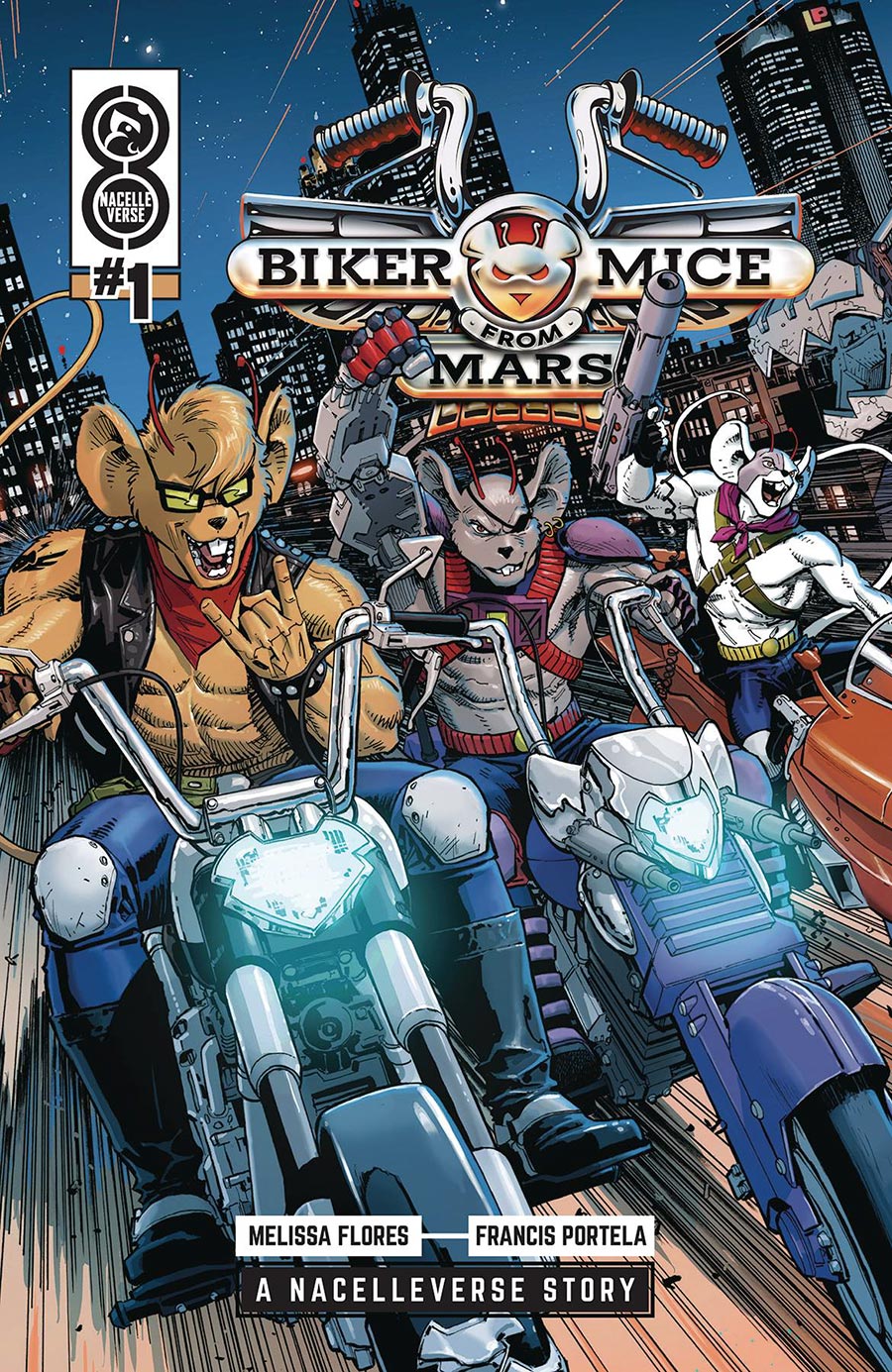 Biker Mice From Mars Vol 2 #1 Cover A Regular Dustin Weaver Cover