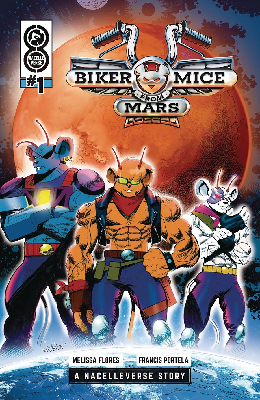 Biker Mice From Mars Vol 2 #1 Cover B Variant Juan Gedeon Cover