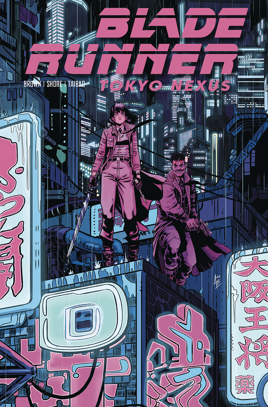 Blade Runner Tokyo Nexus #1 Cover B Variant Andy Belanger Cover