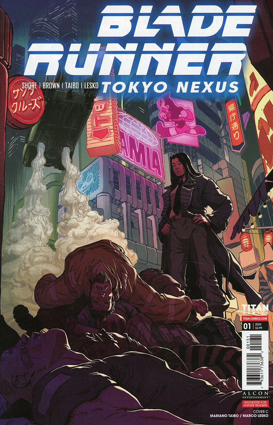 Blade Runner Tokyo Nexus #1 Cover C Variant Mariano Taibo Cover