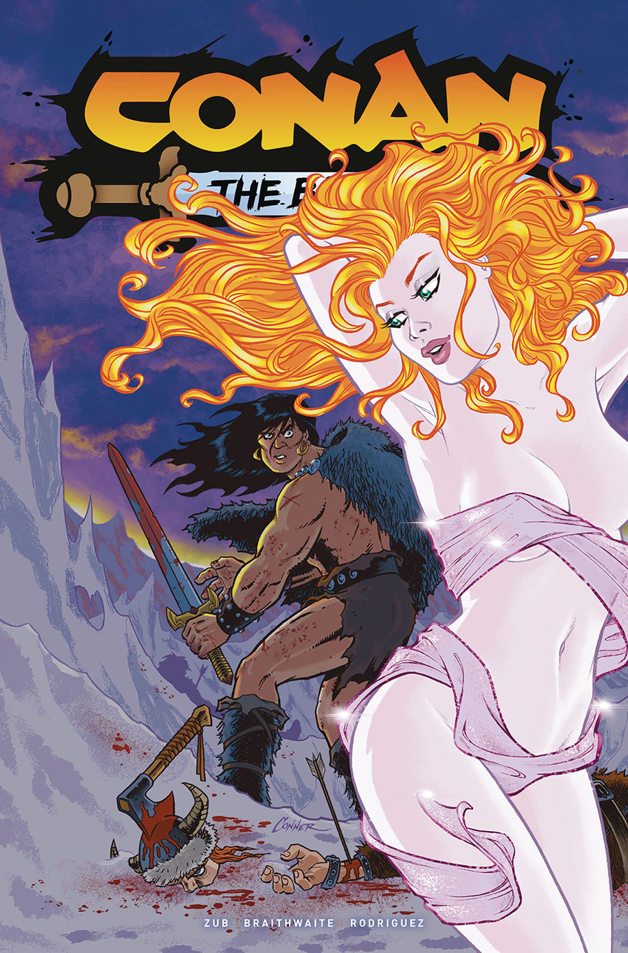 Conan The Barbarian Vol 5 #13 Cover B Variant Amanda Conner Cover