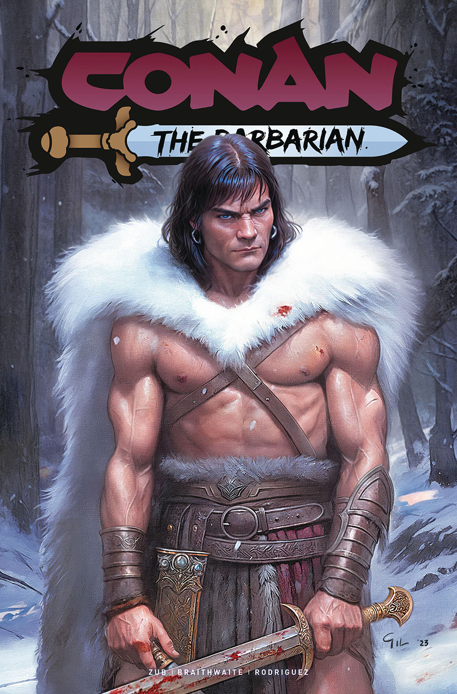 Conan The Barbarian Vol 5 #13 Cover D Variant Gil Agudin Cover