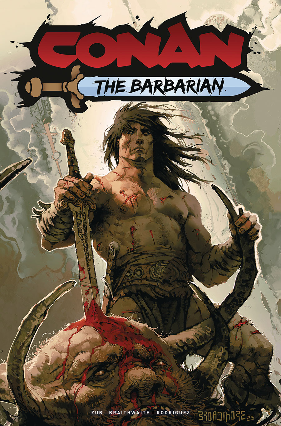 Conan The Barbarian Vol 5 #13 Cover E Variant Greg Broadmore Cover