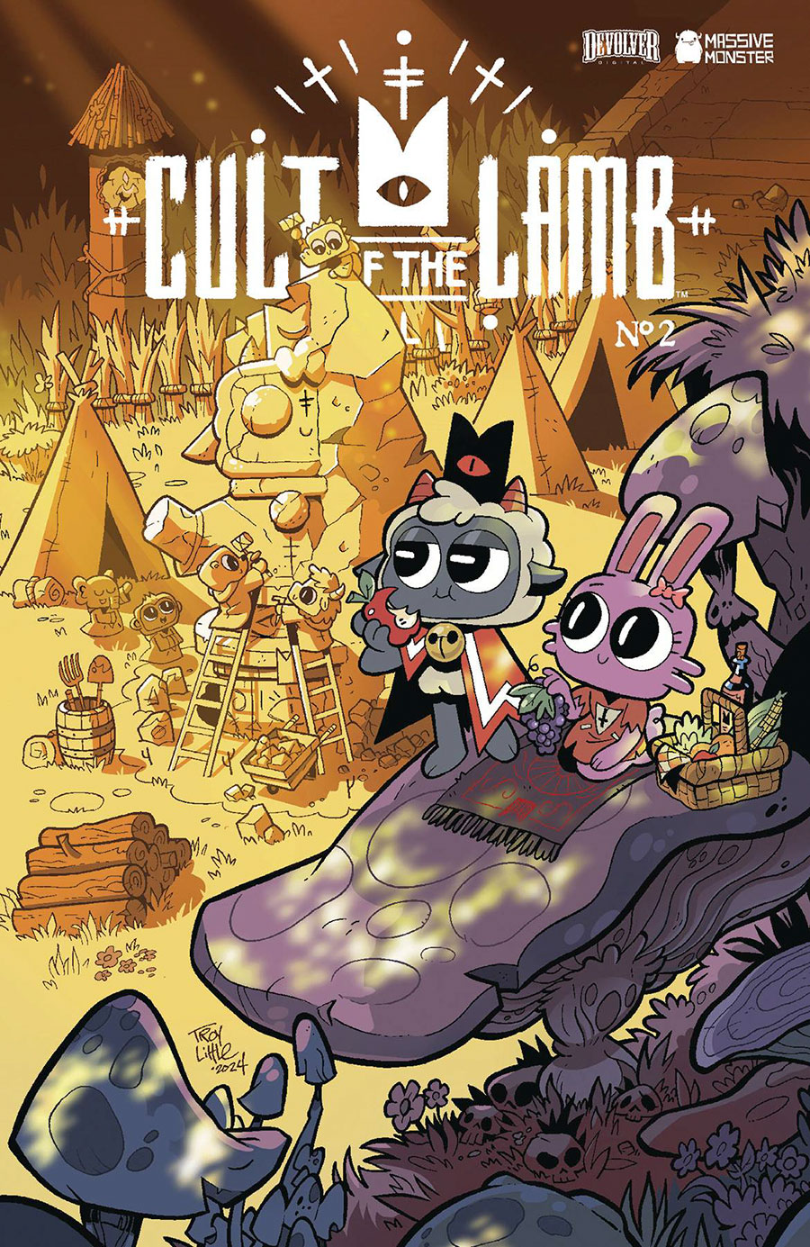 Cult Of The Lamb #2 Cover B Variant Troy Little Cover