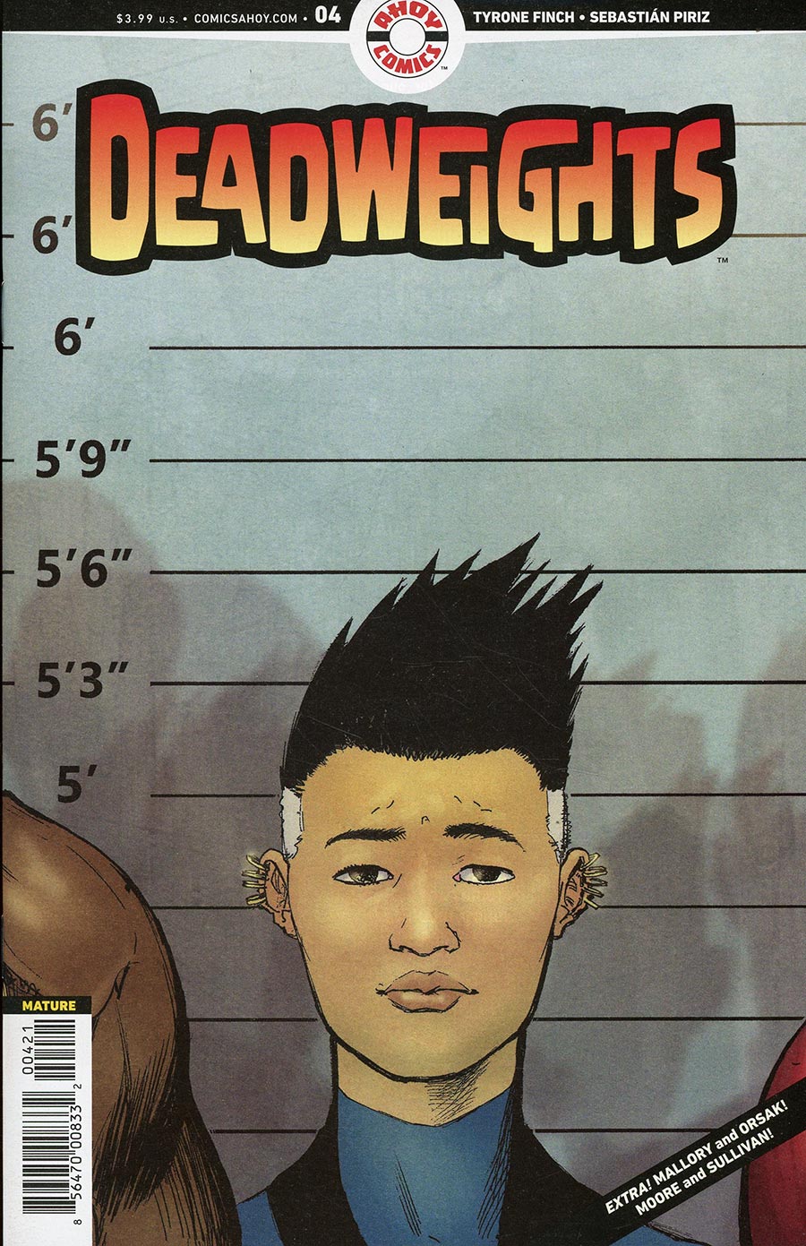 Deadweights #4 Cover B Variant Richard Pace Cover