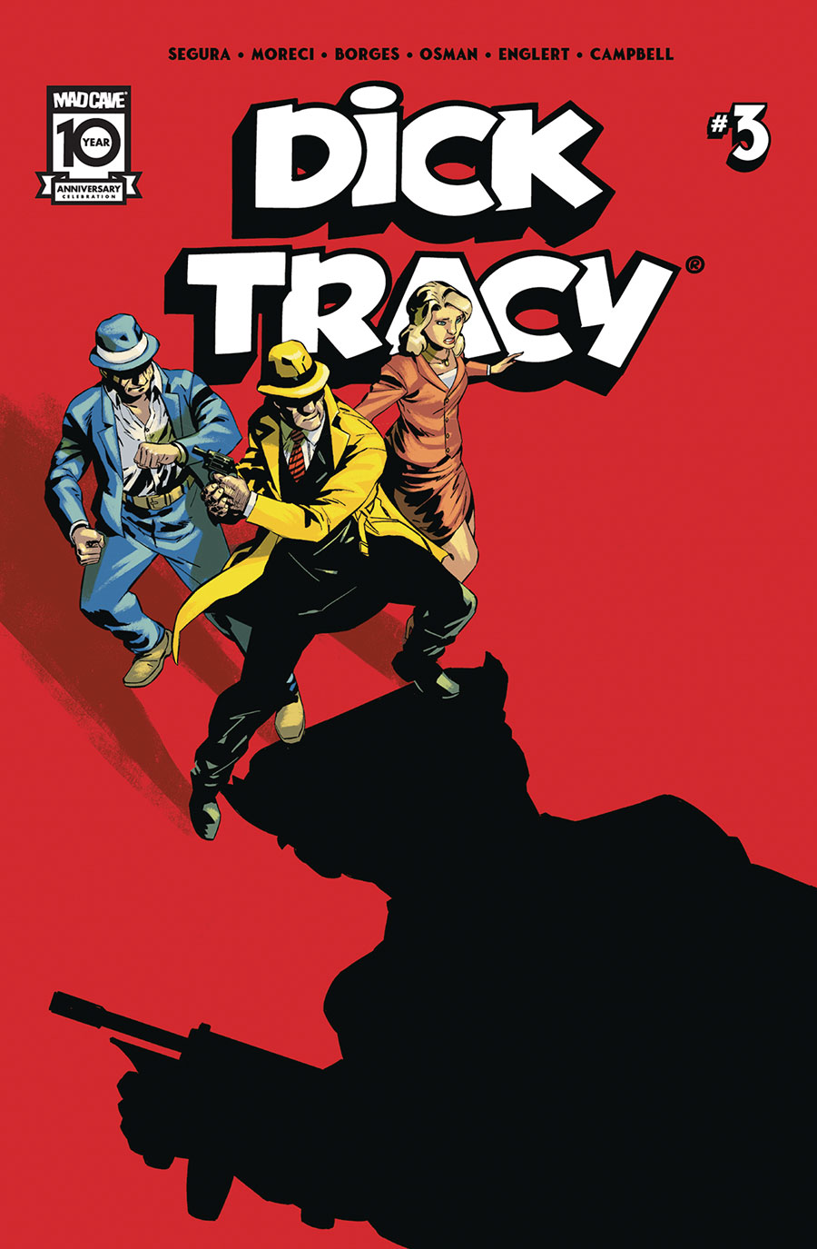 Dick Tracy (Mad Cave Studios) #3 Cover A Regular Geraldo Borges Cover