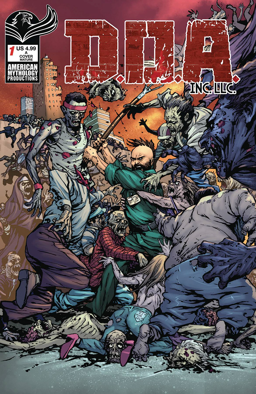 D.O.A. Inc LLC #1 Cover A Regular Roy Alan Martinez Cover