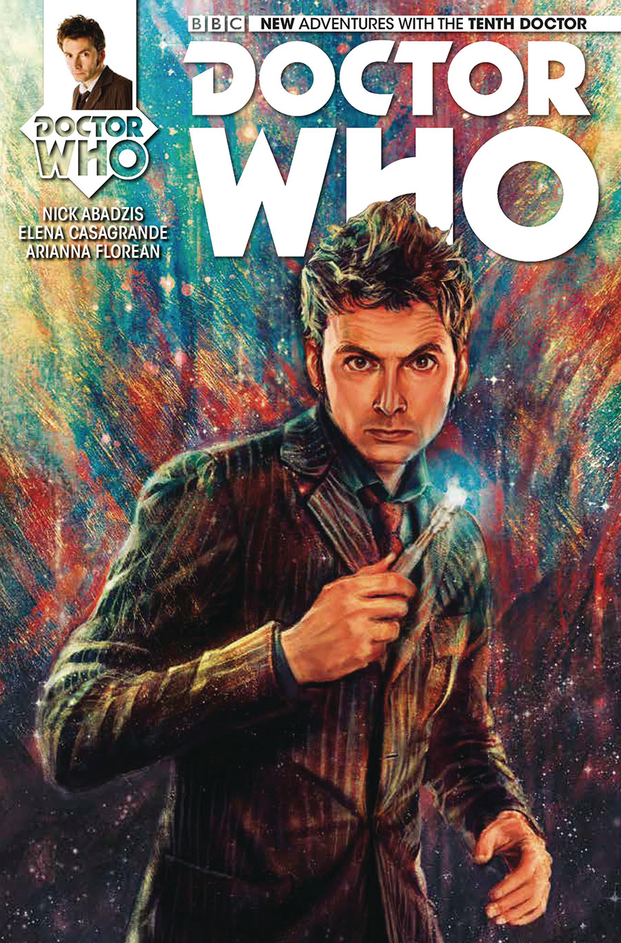 Doctor Who 10th Doctor #1 Facsimile Edition (10th Anniversary) Cover B Variant Alice X Zhang Foil Cover