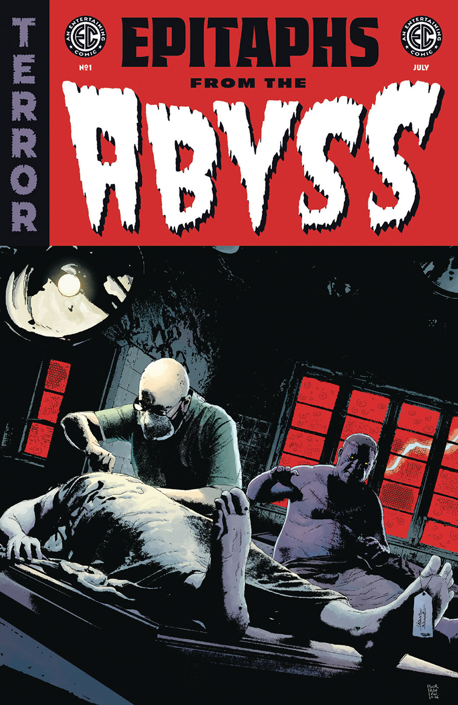 Epitaphs From The Abyss #1 Cover B Variant Andrea Sorrentino & Dave Stewart Cover