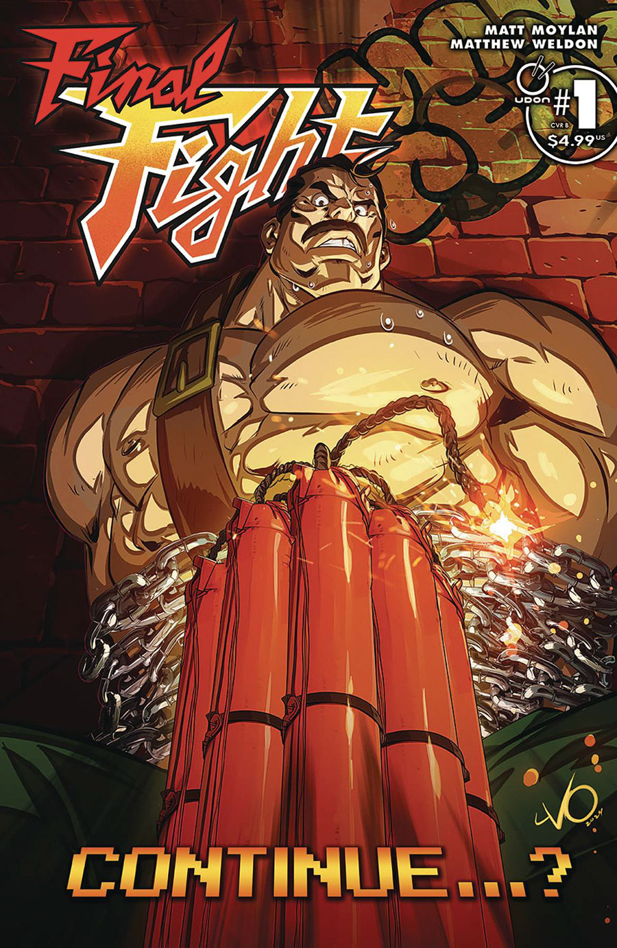 Final Fight #1 Cover B Variant Long Vo Cover