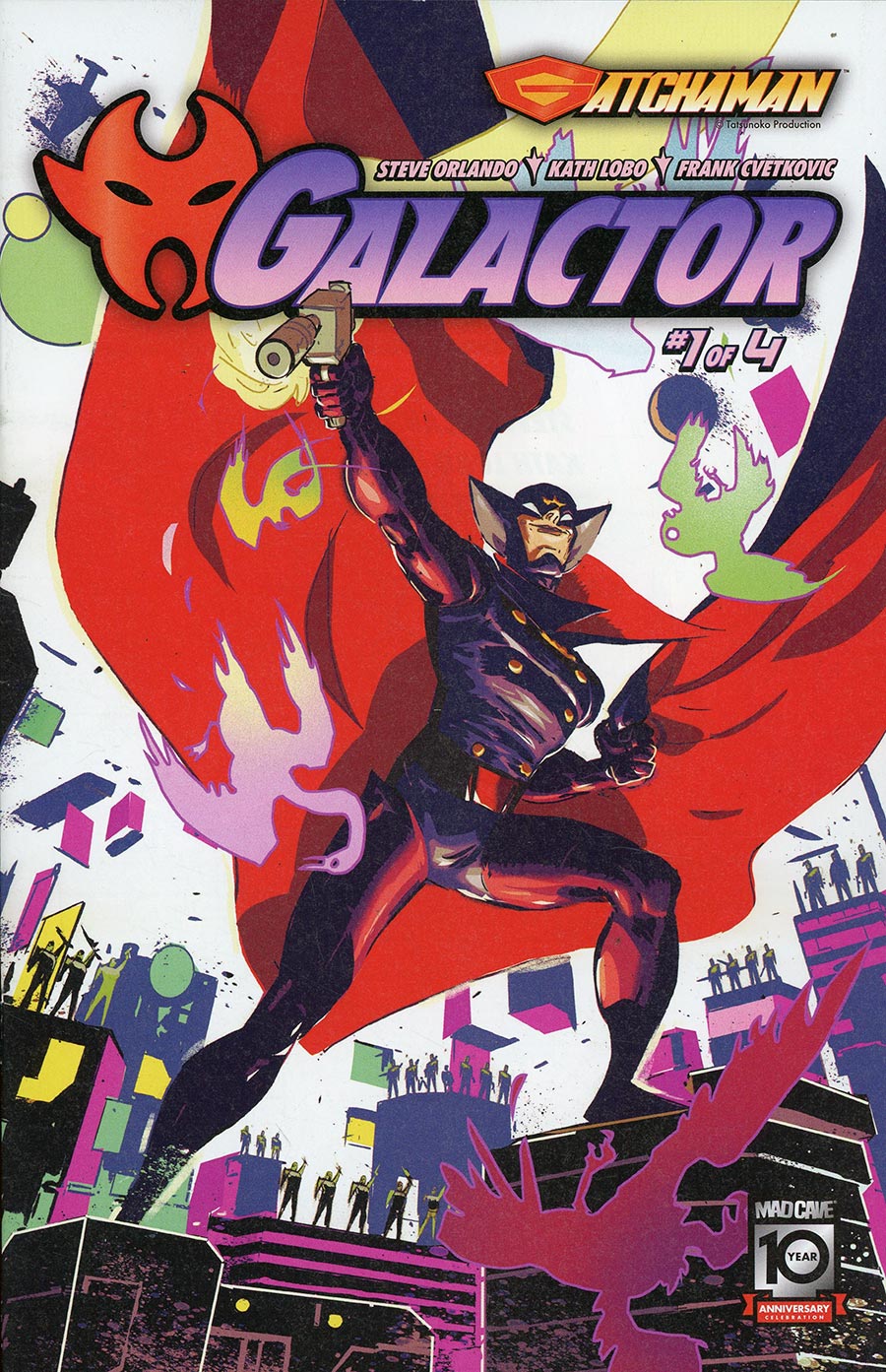Gatchaman Galactor #1 Cover B Variant Riley Rossmo Cover