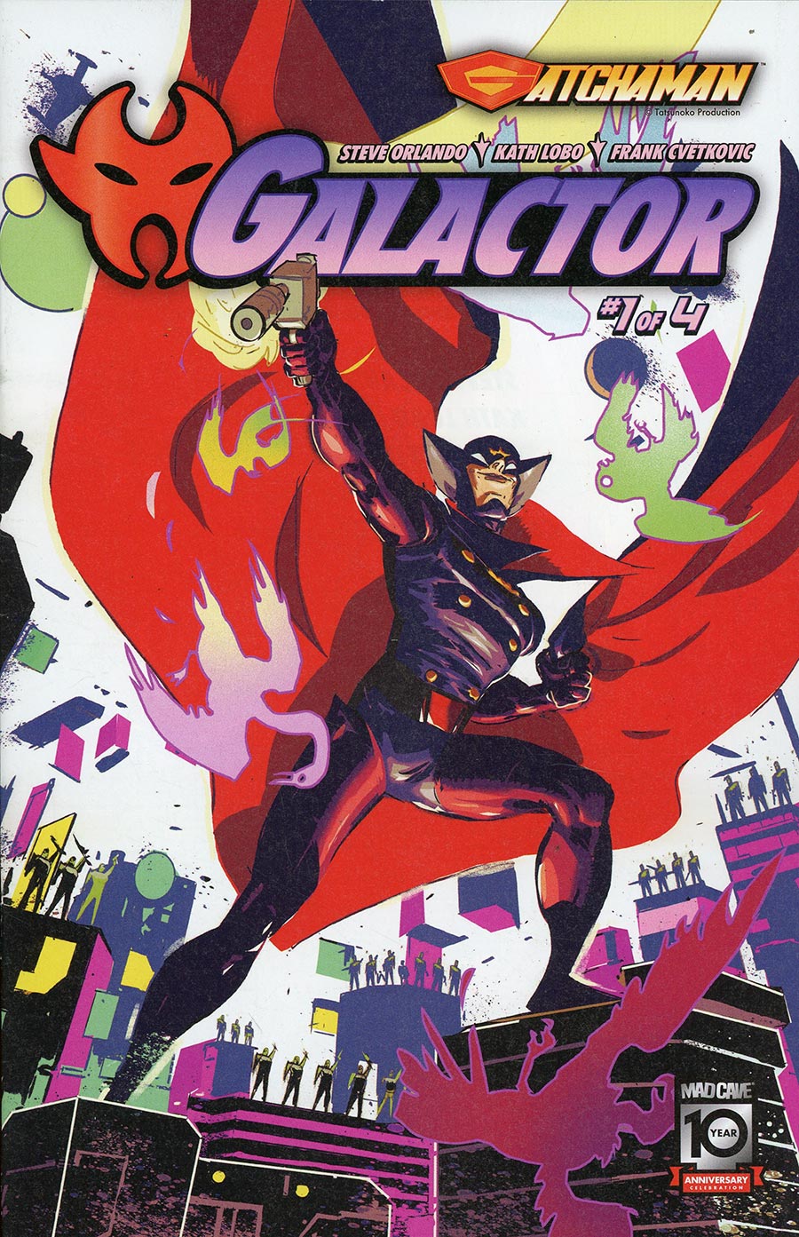 GATCHAMAN GALACTOR #1 (OF 4) CVR B RILEY ROSSMO