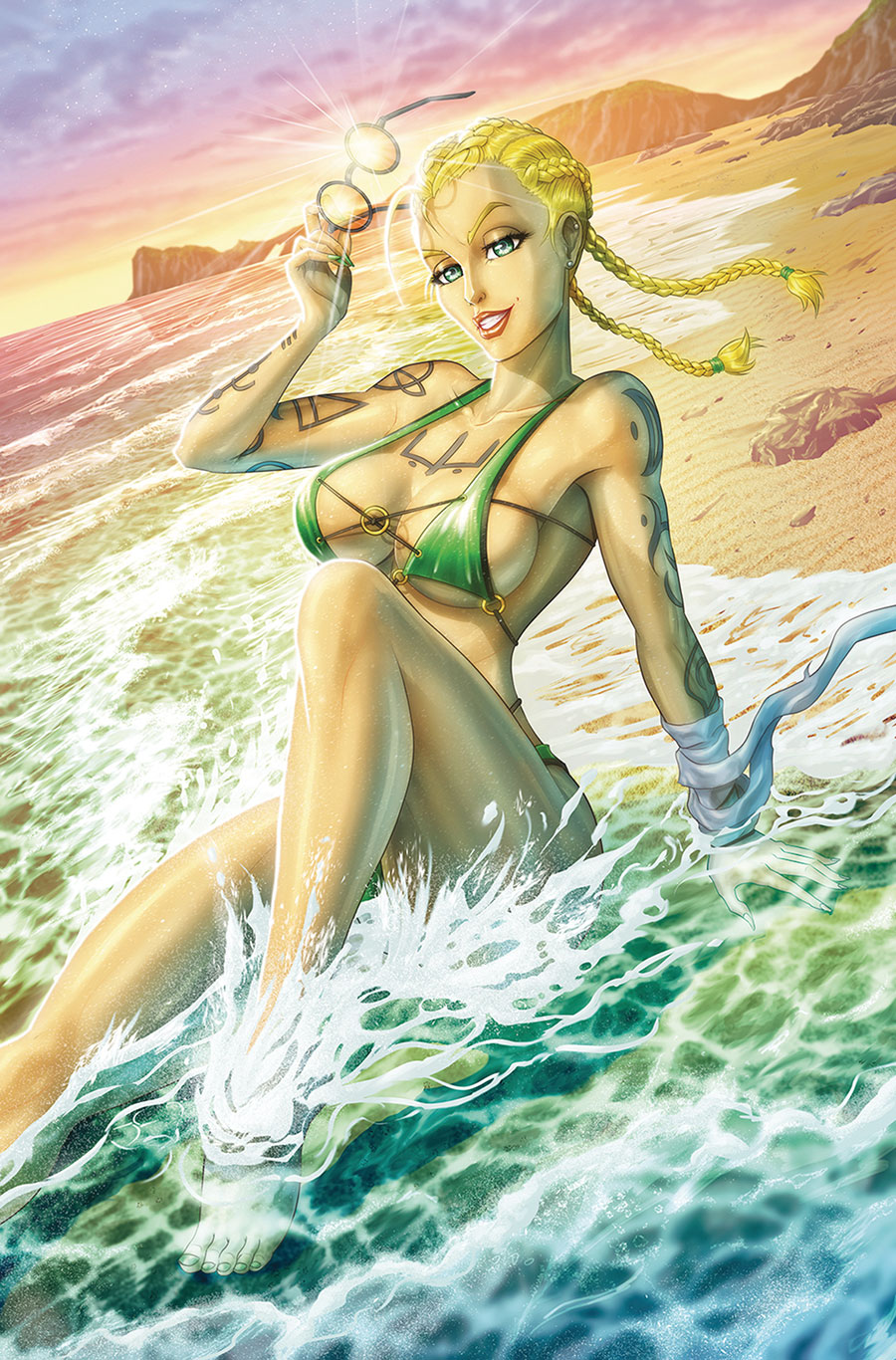 Grimm Fairy Tales Presents Swimsuit Edition 2024 #1 (One Shot) Cover D Variant J.Cardygrade Cover