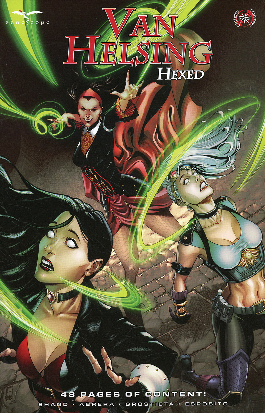 Grimm Fairy Tales Presents Van Helsing Hexed #1 (One Shot) Cover B Variant Eman Casallos Cover