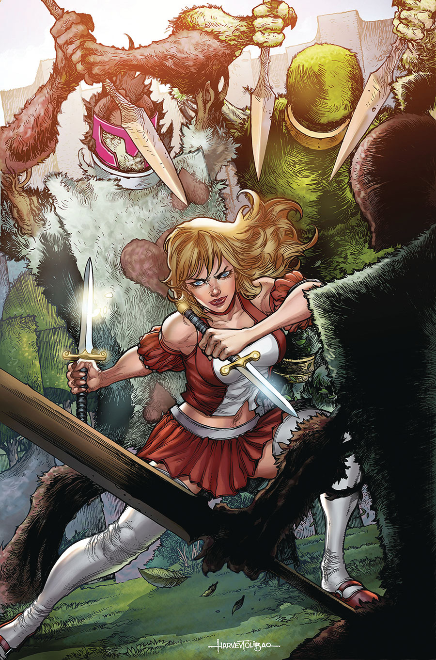 Grimm Fairy Tales Presents Wonderland Return To Madness #1 Cover B Harvey Tolibao