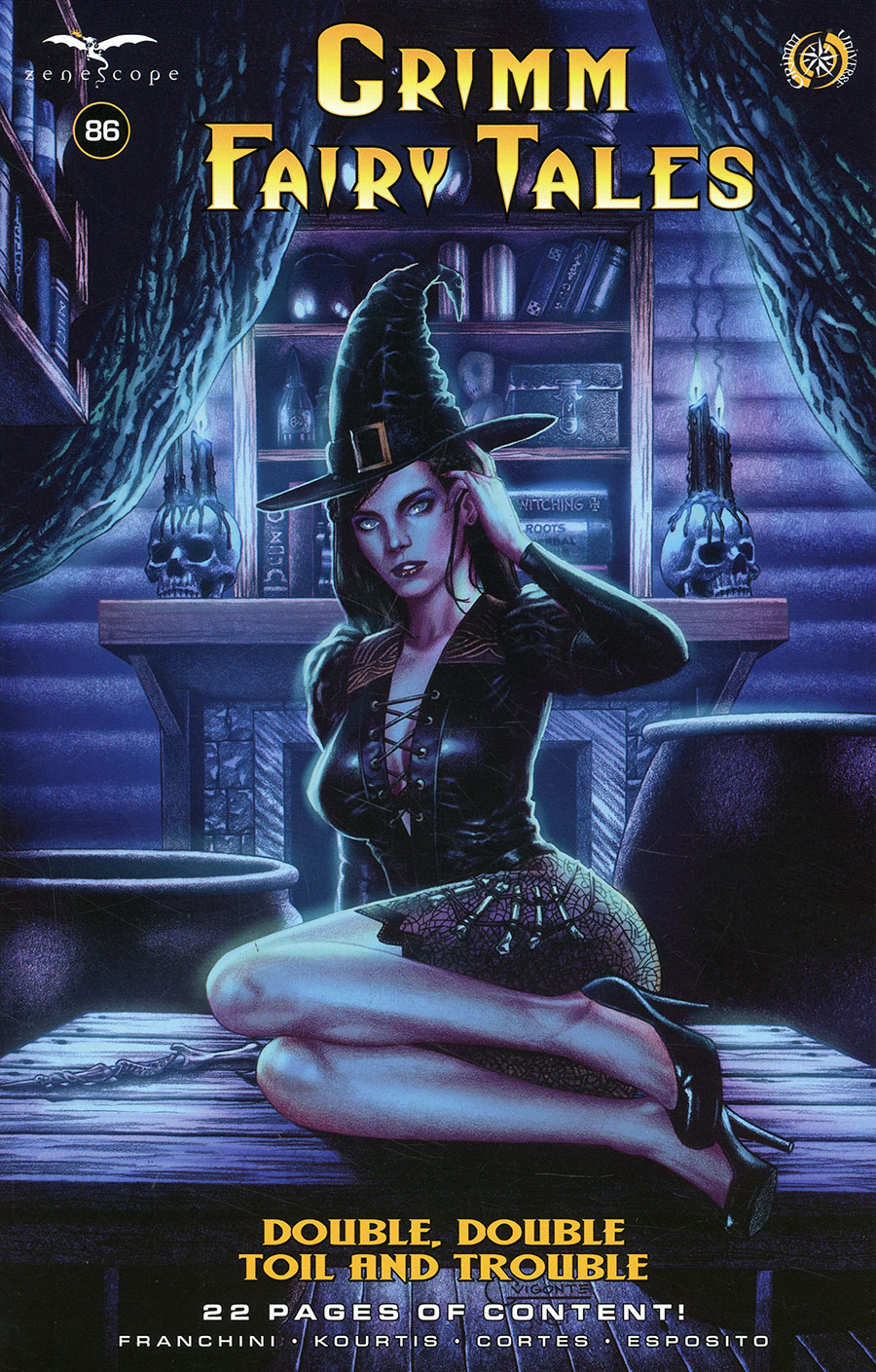 Grimm Fairy Tales Vol 2 #86 Cover C Variant Geebo Vigonte Cover