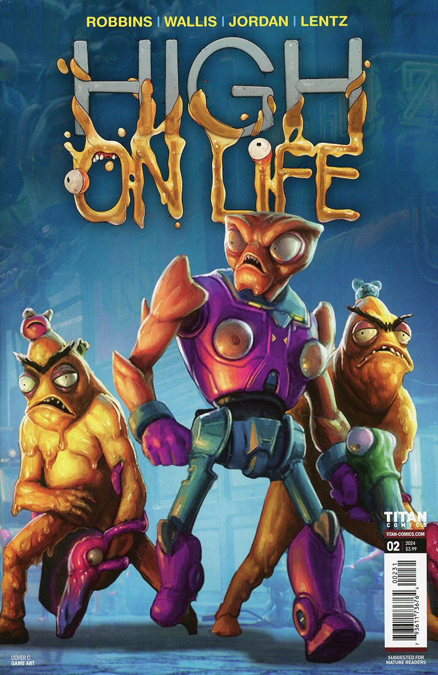 High On Life #2 Cover C Variant Game Art Cover