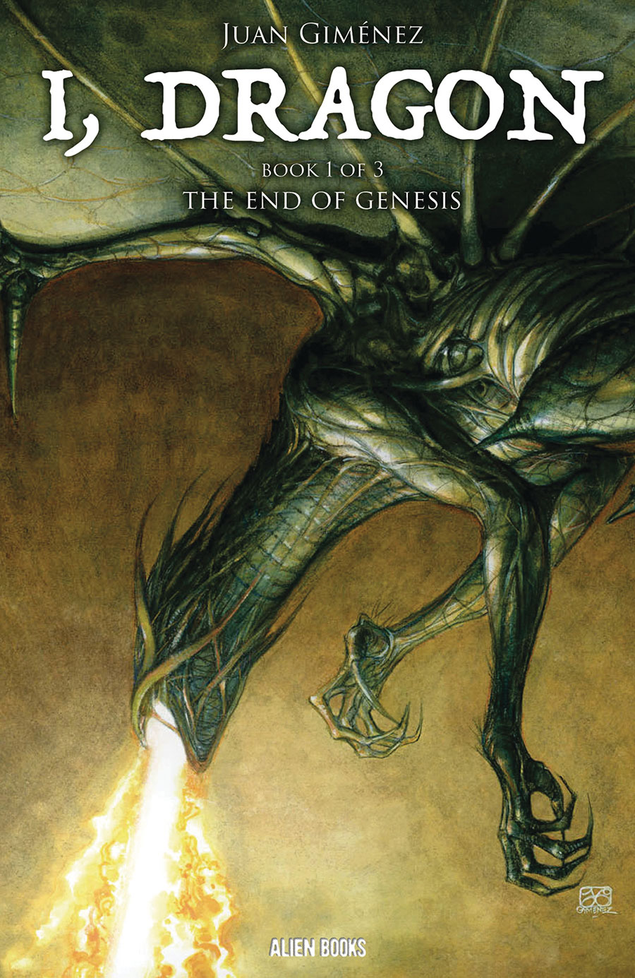 I Dragon Book 1 The End Of Genesis #1 Cover A Regular Juan Gimenez Cover