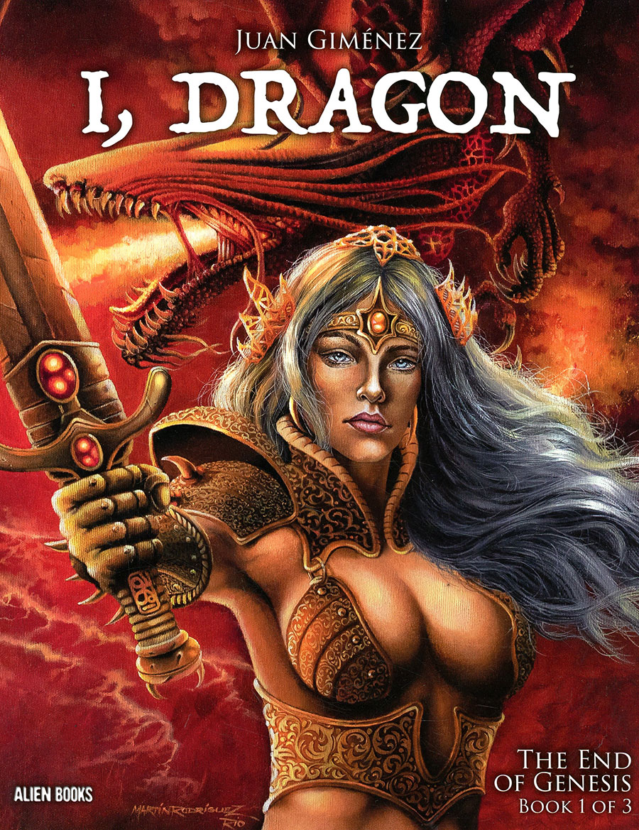 I Dragon Vol 1 The End Of Genesis GN Cover C Variant Martin Rodriguez Rio Cover
