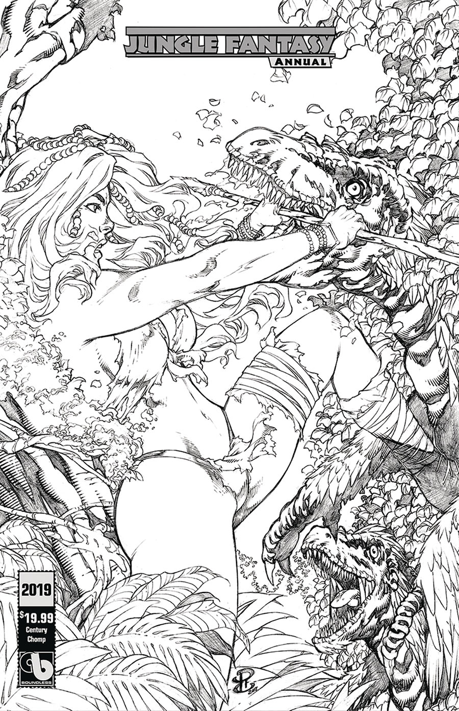 Jungle Fantasy Annual 2019 Delicious Century Covers Set (2-Count)