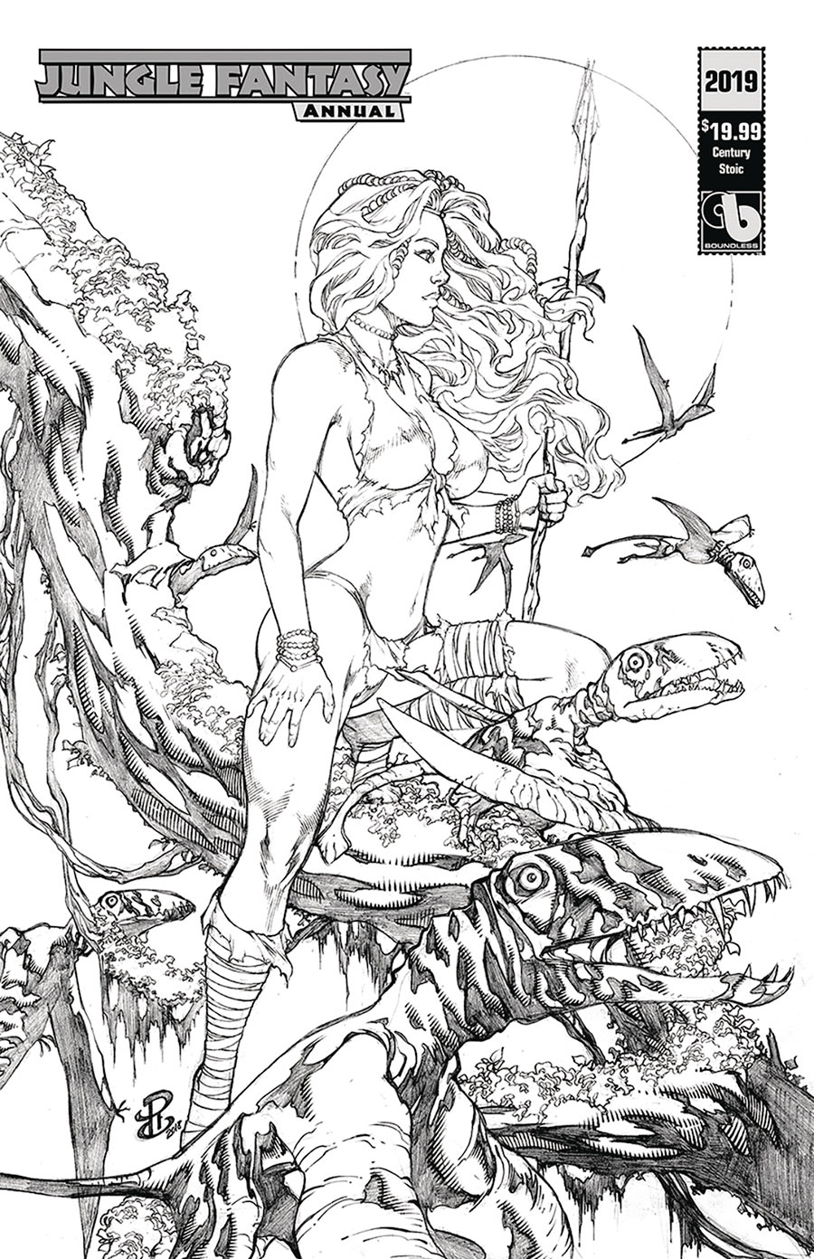 Jungle Fantasy Annual 2019 Soaring Century Covers Set (2-Count)