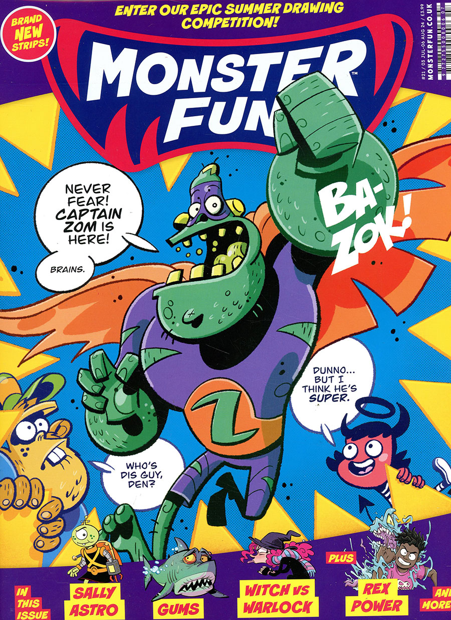 Monster Fun Superheroes July 2024