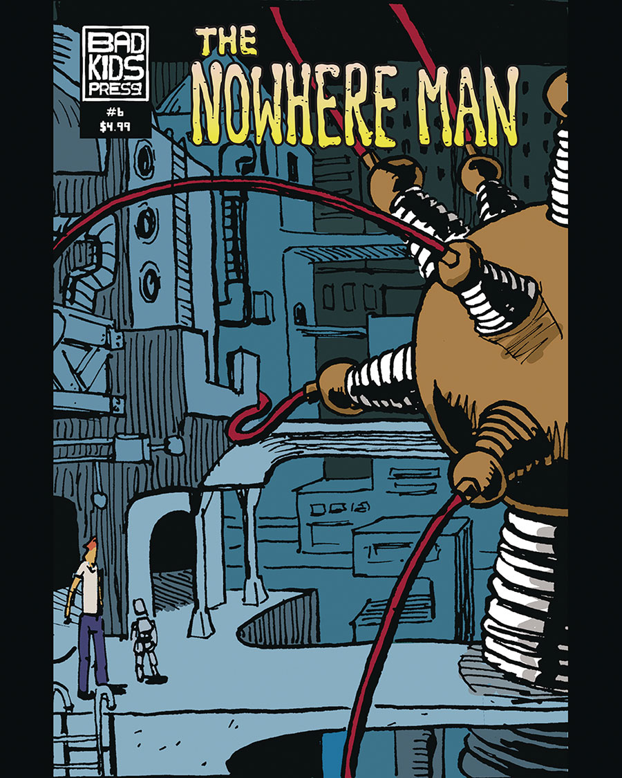 Nowhere Man (Bad Kids Press) #6 Cover A Regular Jonny Bloozit & Guilherme Lindemberg Mendes Cover