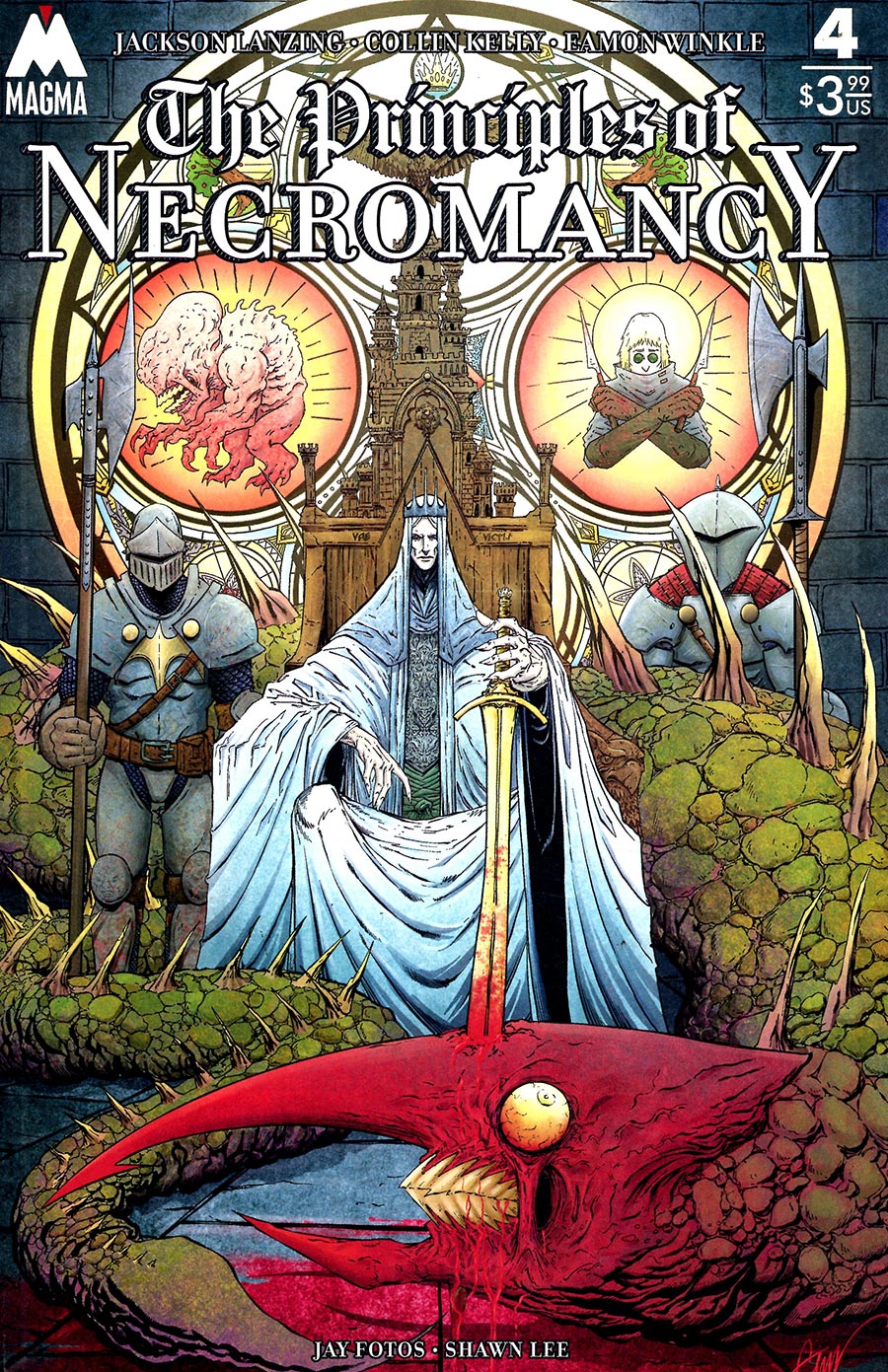 Principles Of Necromancy #4 Cover A Regular Eamon Winkle Cover