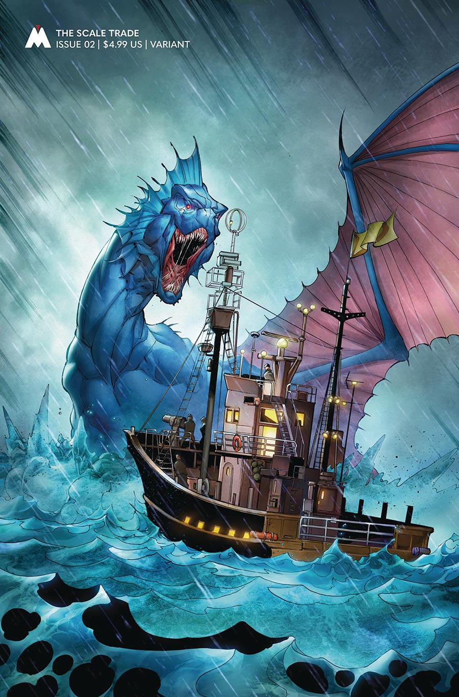 Scale Trade #3 Cover B Variant Max Dunbar Cover