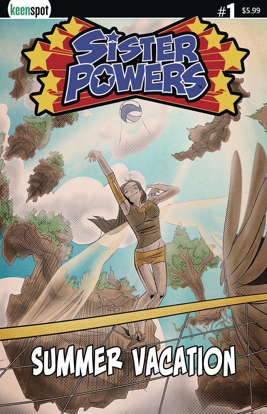 Sister Powers Summer Vacation #1 Cover A Regular Mario Wytch Cover