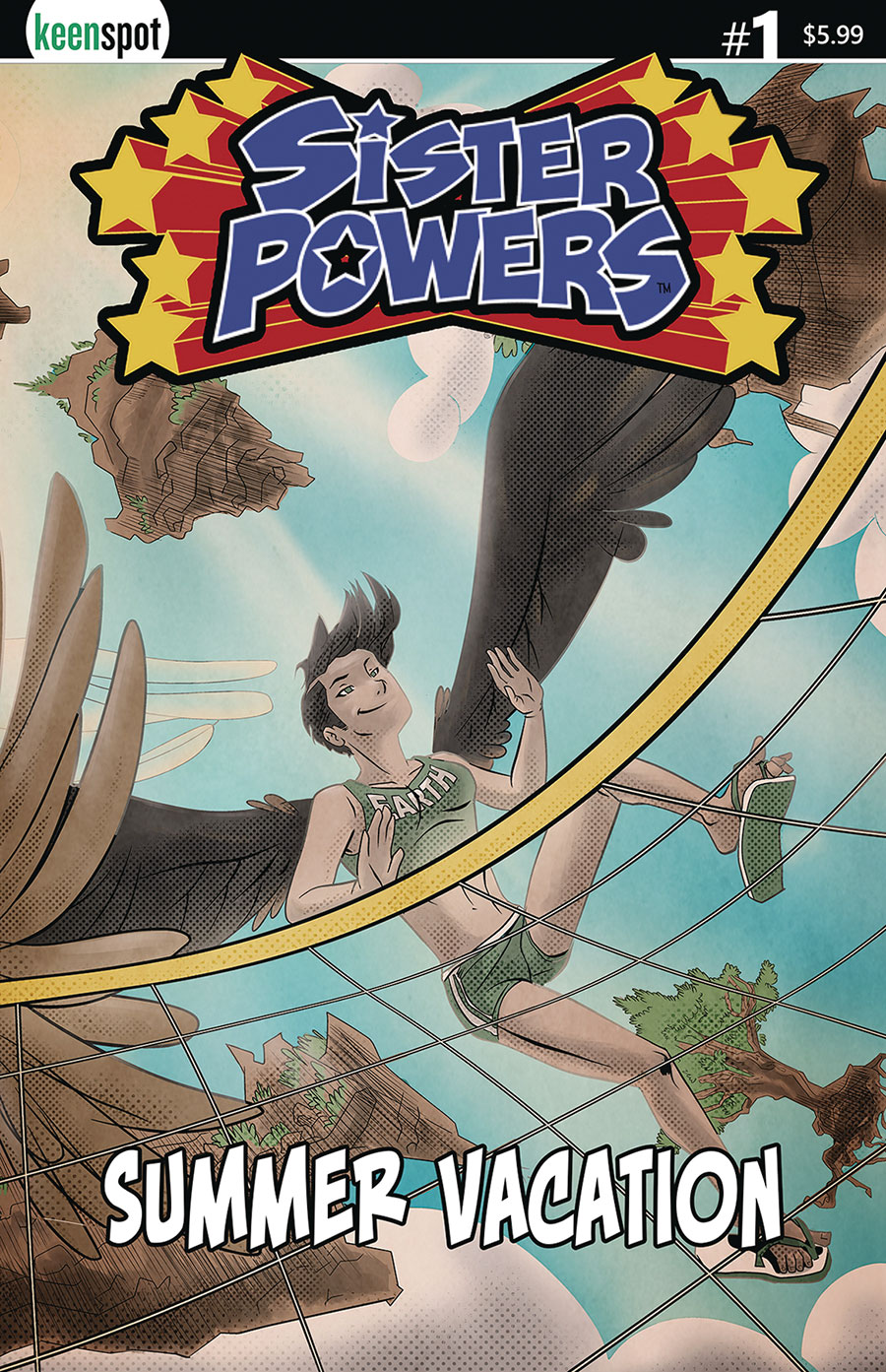 Sister Powers Summer Vacation #1 Cover B Variant Mario Wytch Cover