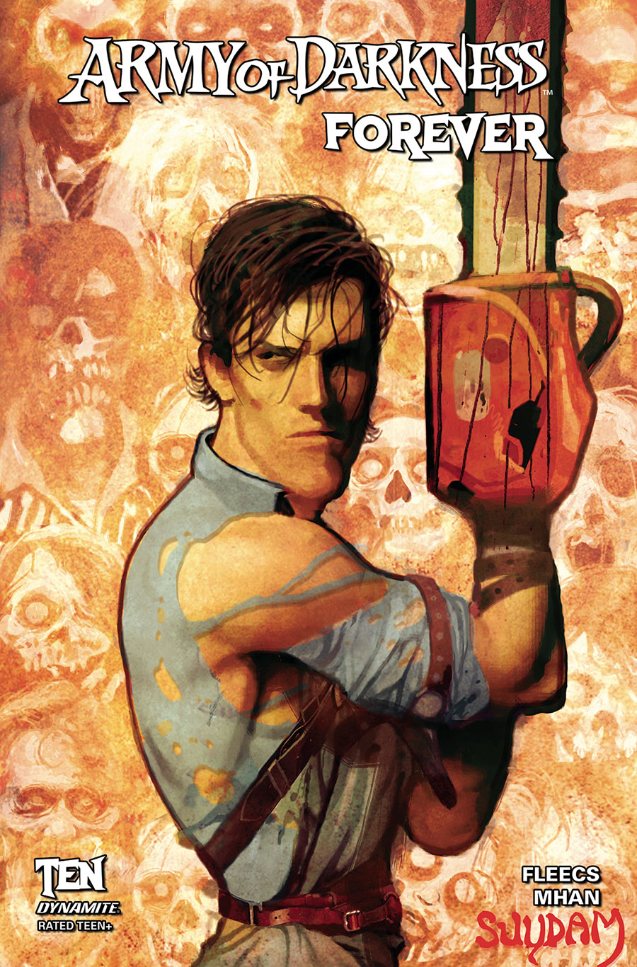 Army Of Darkness Forever #10 Cover B Variant Arthur Suydam Cover