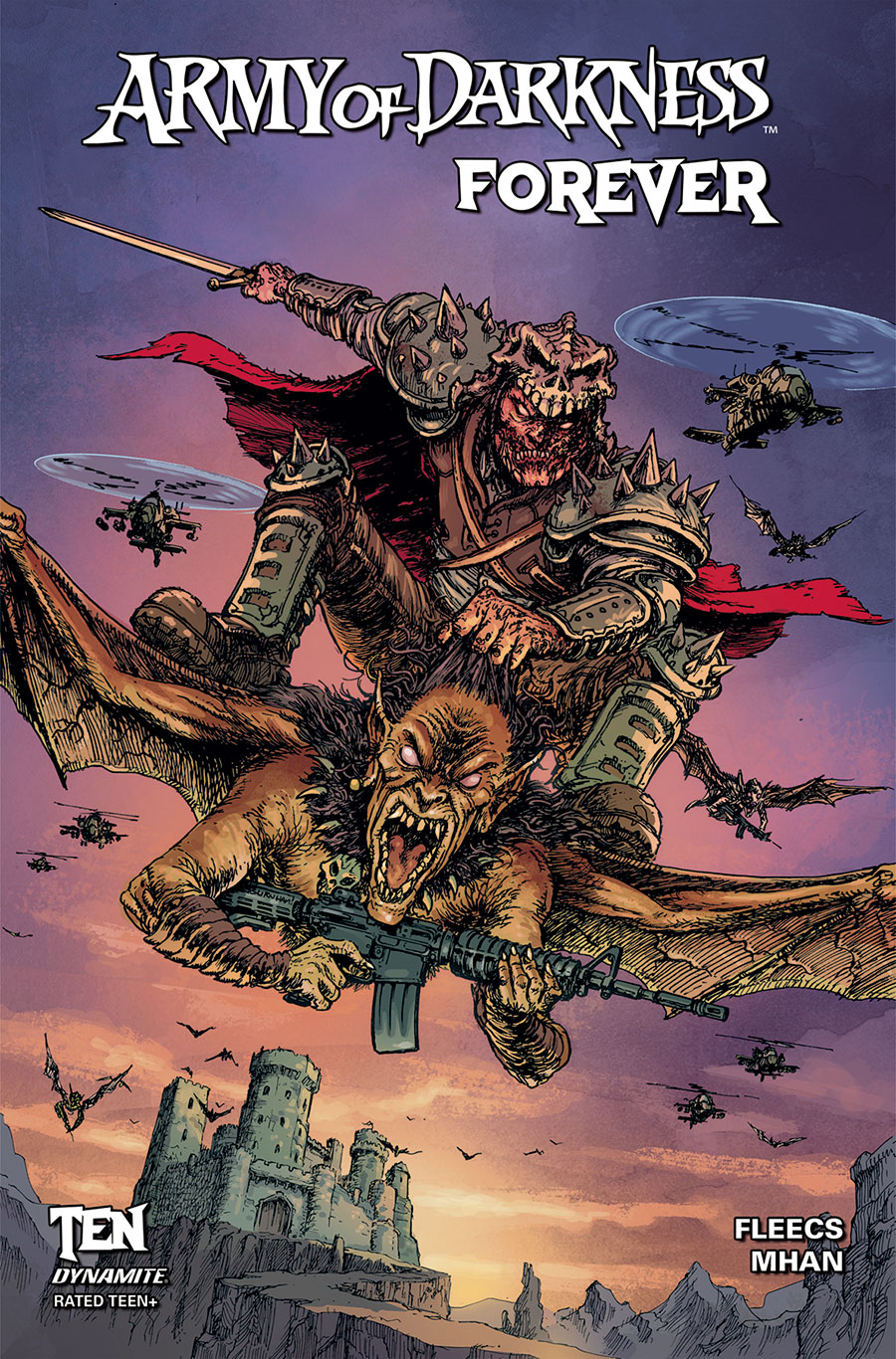 Army Of Darkness Forever #10 Cover D Variant Chris Burnham Cover