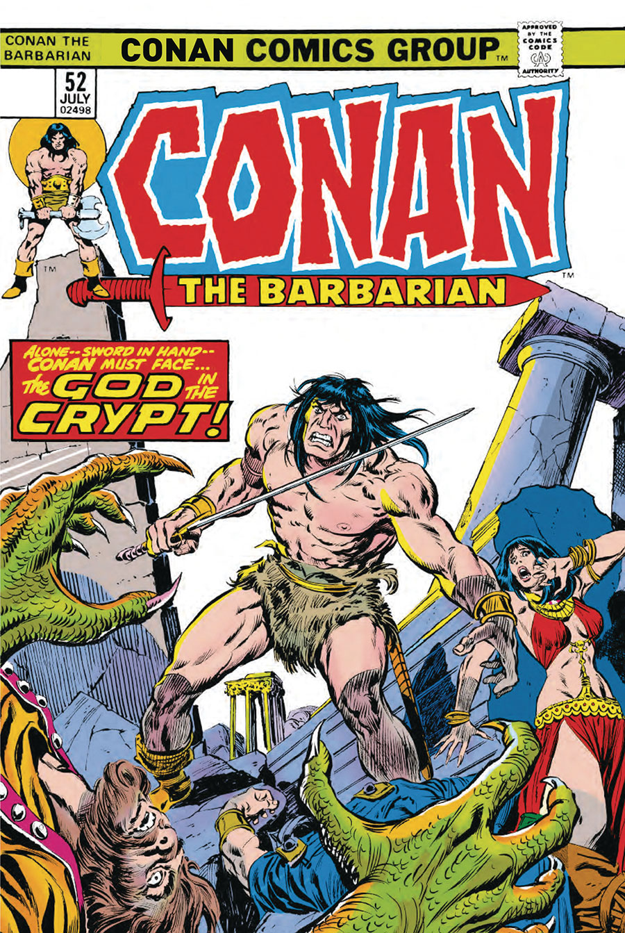 Conan The Barbarian The Original Comics Omnibus Vol 3 HC Book Market John Buscema Cover