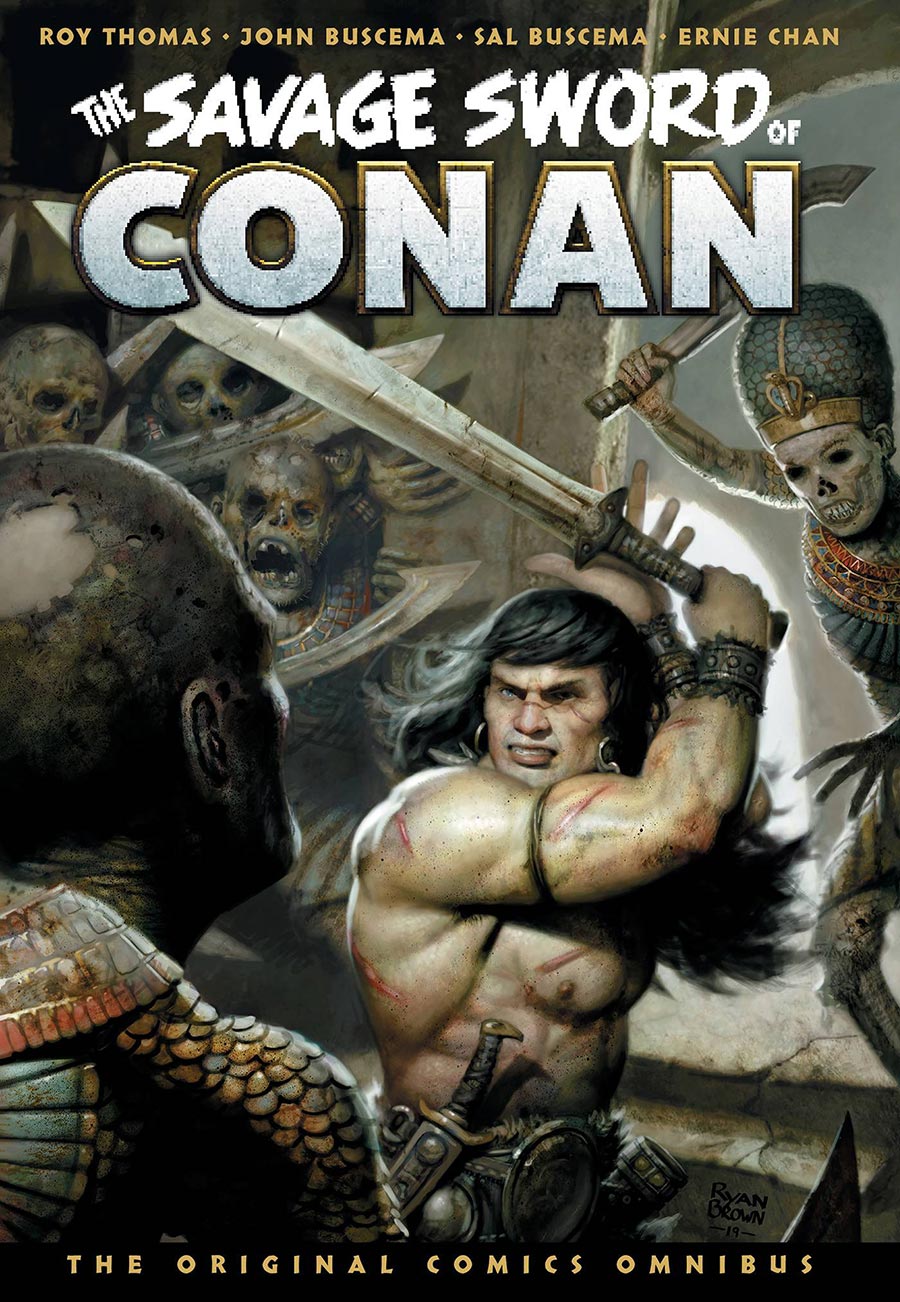 Savage Sword Of Conan The Original Comics Omnibus Vol 3 HC Book Market Earl Norem Cover