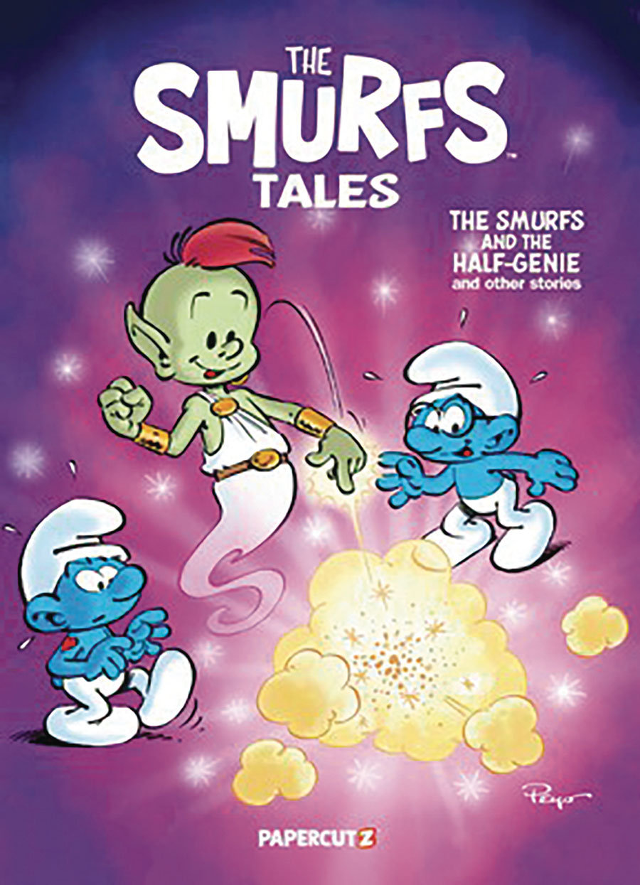Smurfs Tales Vol 10 The Smurfs And The Half-Genie And Other Stories HC