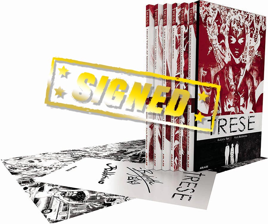 Trese Vol 1 - 6 GN Box Set Signed
